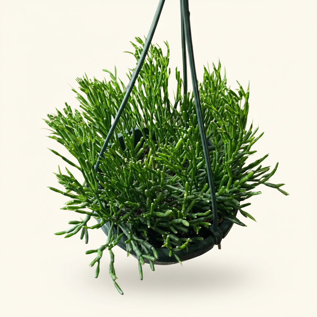 Hatiora Salicornioides, Dancing Bones Cactus, Rhipsalis - 6” Hanging Basket