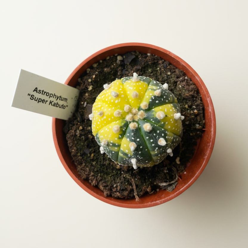Astrophytum Asterias- Super Kabuto Variegated