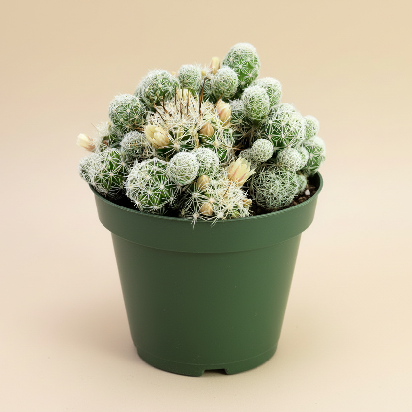 Thimble Cactus | 4 inch | Mammillaria gracilis fragilis