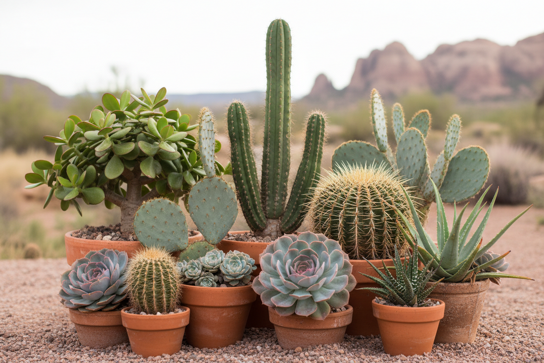 Sculptural Elegance- Succulents and Cactus in the Home