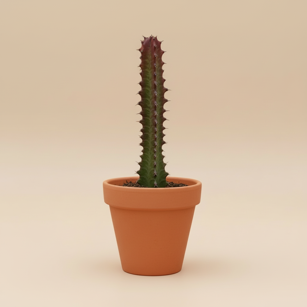 Succulent Euphorbia 'Trigona Rubra'