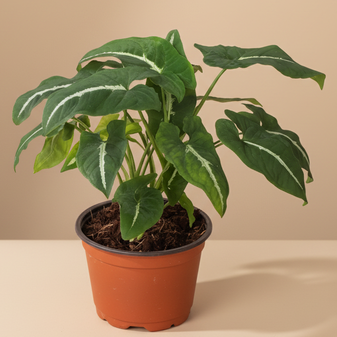 Syngonium wendlandii 'Black Velvet'