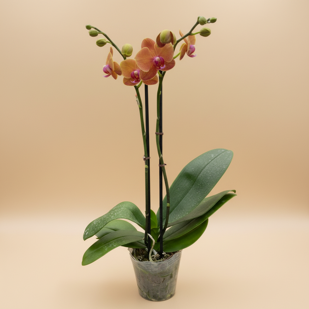 Orchid 'Orange Phalaenopsis'