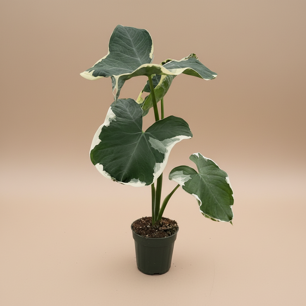Alocasia 'Mickey Mouse' (Xanthosoma sagittifolium 'Variegatum Monstrosum')