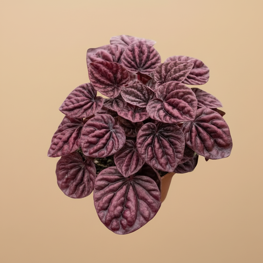Peperomia 'Ripple Red'