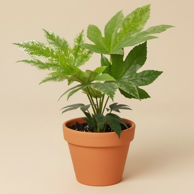 Fatsia 'Spider's Web'