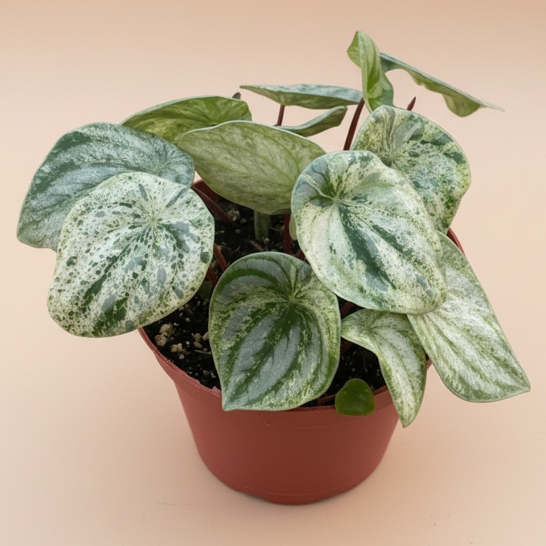 Peperomia 'Watermelon Variegated'