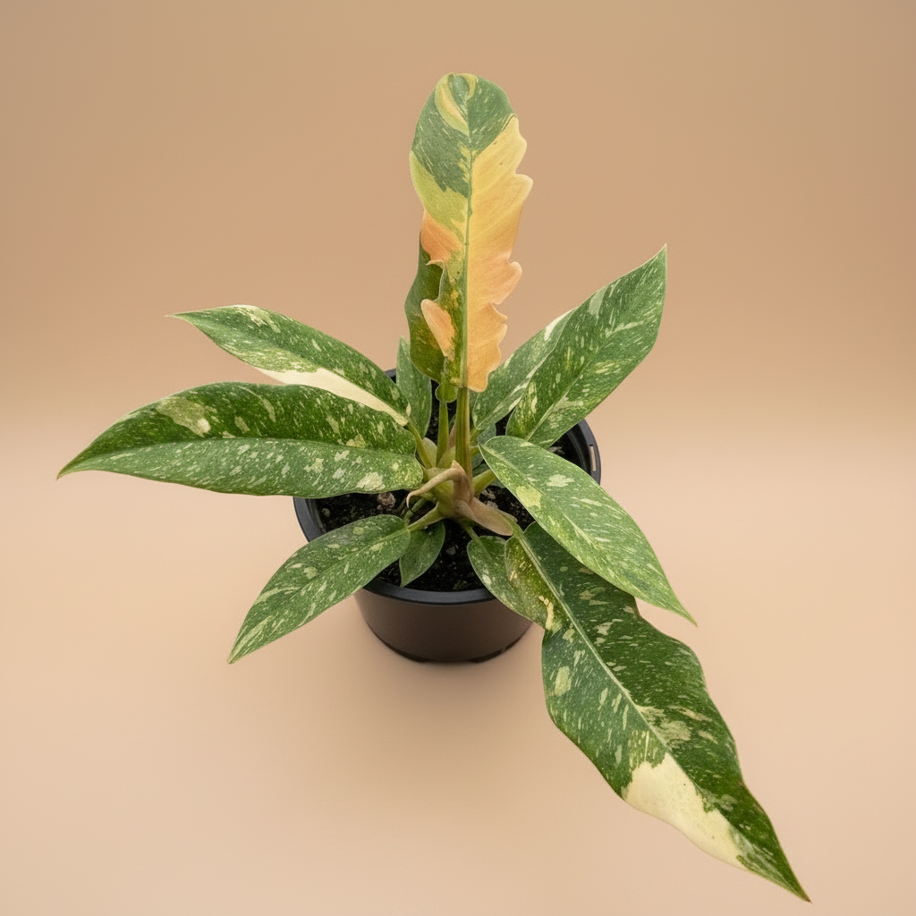 Philodendron Ring of Fire Variegated
