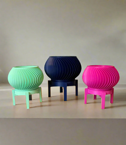 Spiral Pot Planter