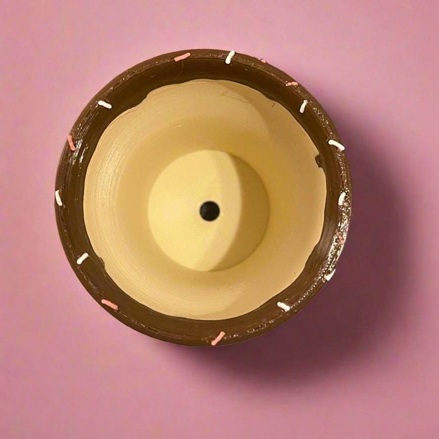 Ice Cream Cone Planter: 3D Printed Sprinkle Pot