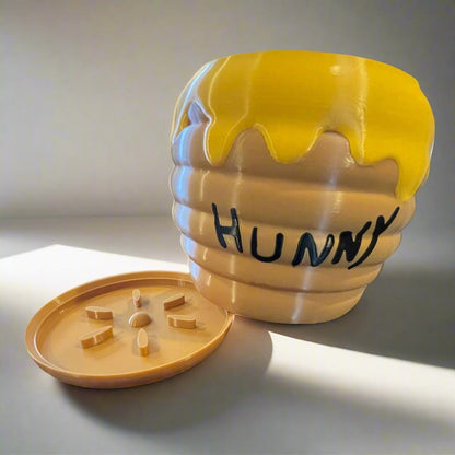Winnie the Pooh Honey Pot PLA Planter with Drip Tray
