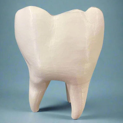 3D Printed Tooth Planter: Customizable PLA Planter