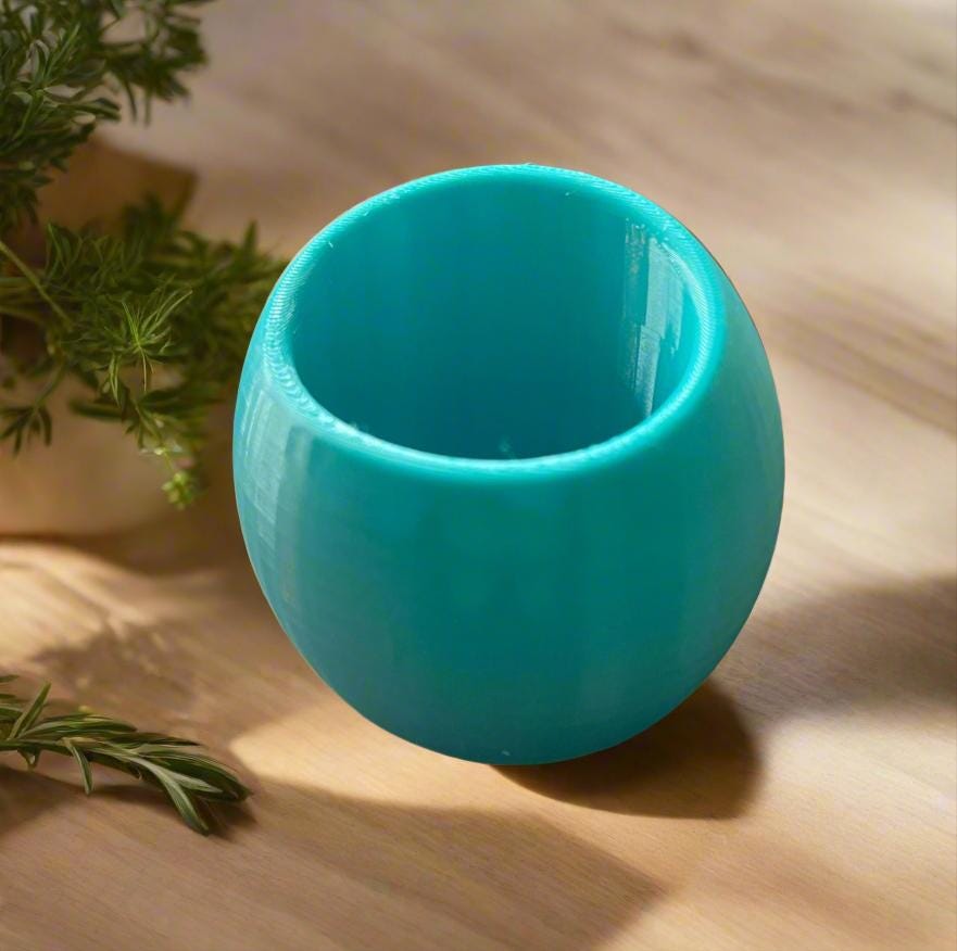 3D Printed Owl Planter: Modern Indoor Plant Pot