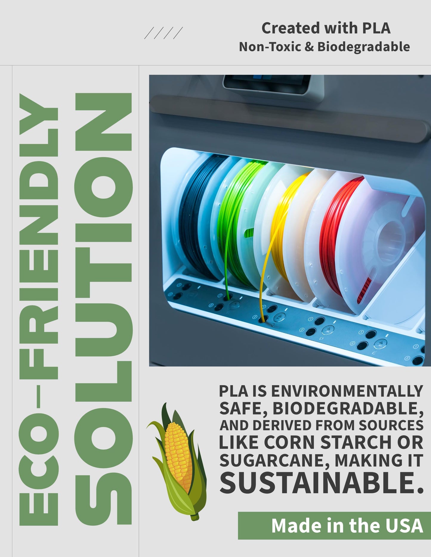 3D Printed Rainbow Planter: PLA with Built-In Drip Tray