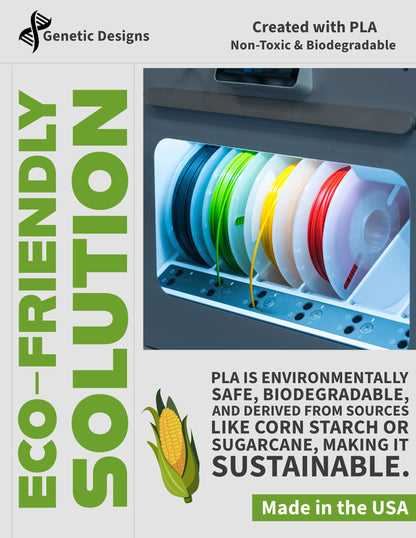 3D Printed Dog Planter Pot: Eco-Friendly PLA, Indoor Decor