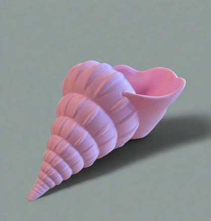 Conch Shell Planter Pot: Beach Coastal Home Decor