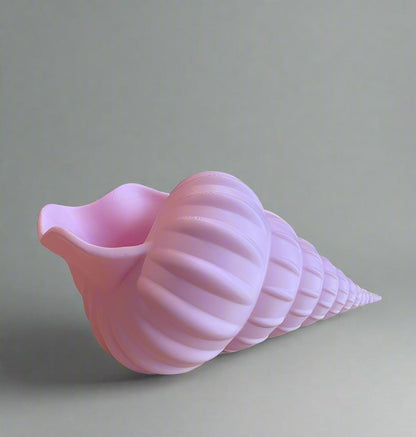 Conch Shell Planter Pot: Beach Coastal Home Decor
