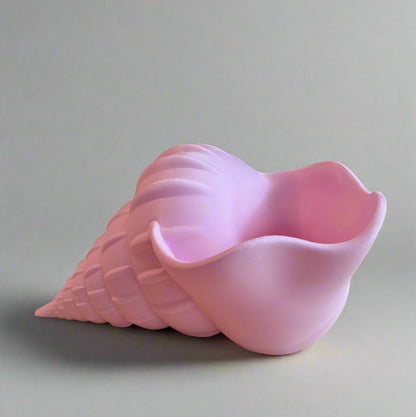 Conch Shell Planter Pot: Beach Coastal Home Decor