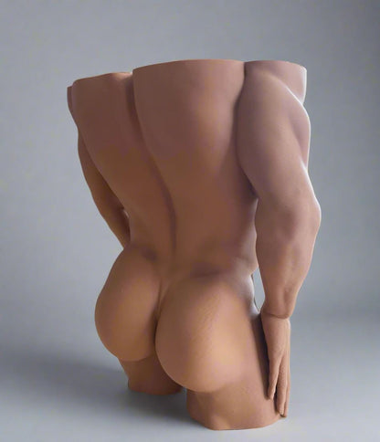 Adonis Torso Planter: 3D Printed Sculptural Home Decor