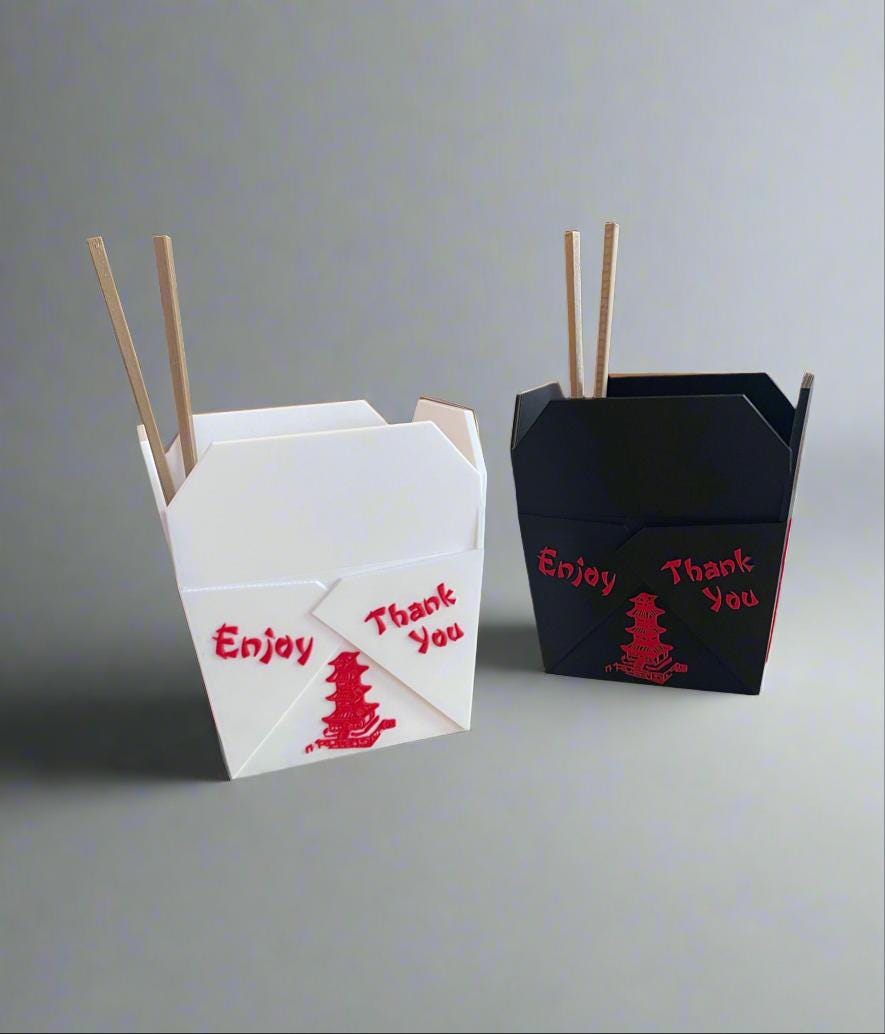 Chopstick Takeout Box Planter