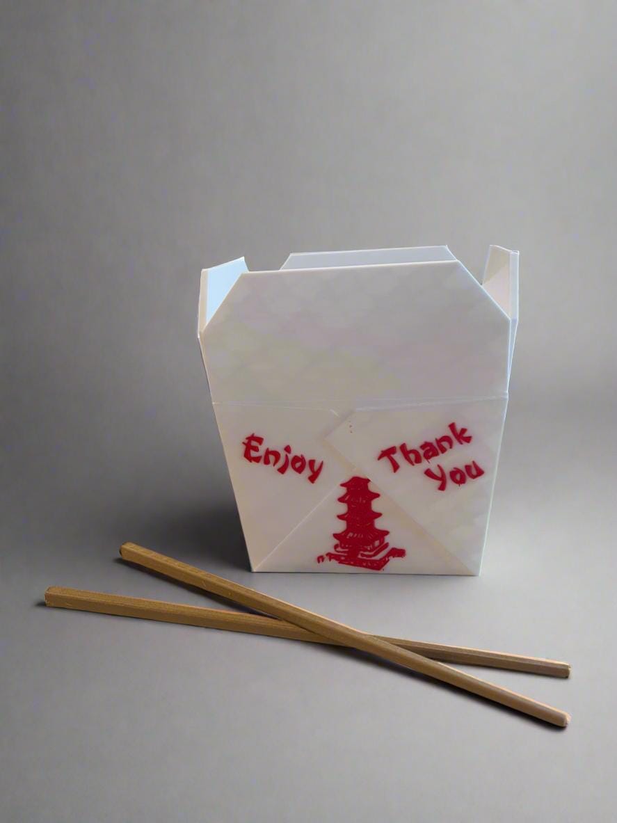 Chopstick Takeout Box Planter