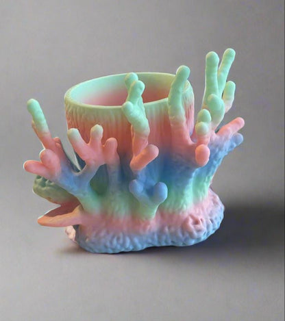 Under the Sea Planter: Ocean Beach Theme Planter 3d Printed