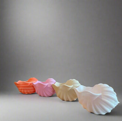 Conch Shell Planter Pot: Beach Coastal Home Decor