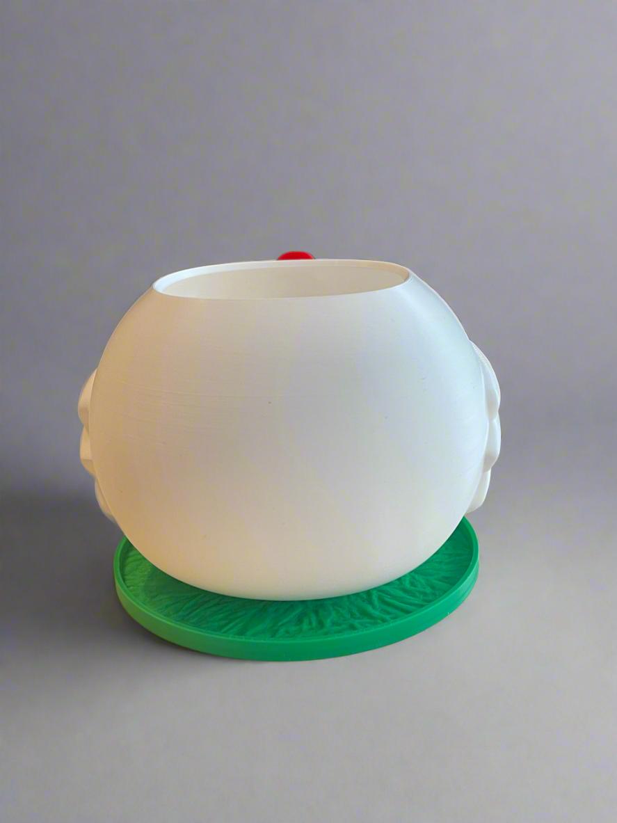 Chicken Planter with Drip Tray