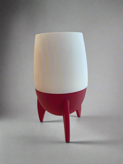 3D Printed Rocket Ship Planter Pot: Sci-Fi Space Decor