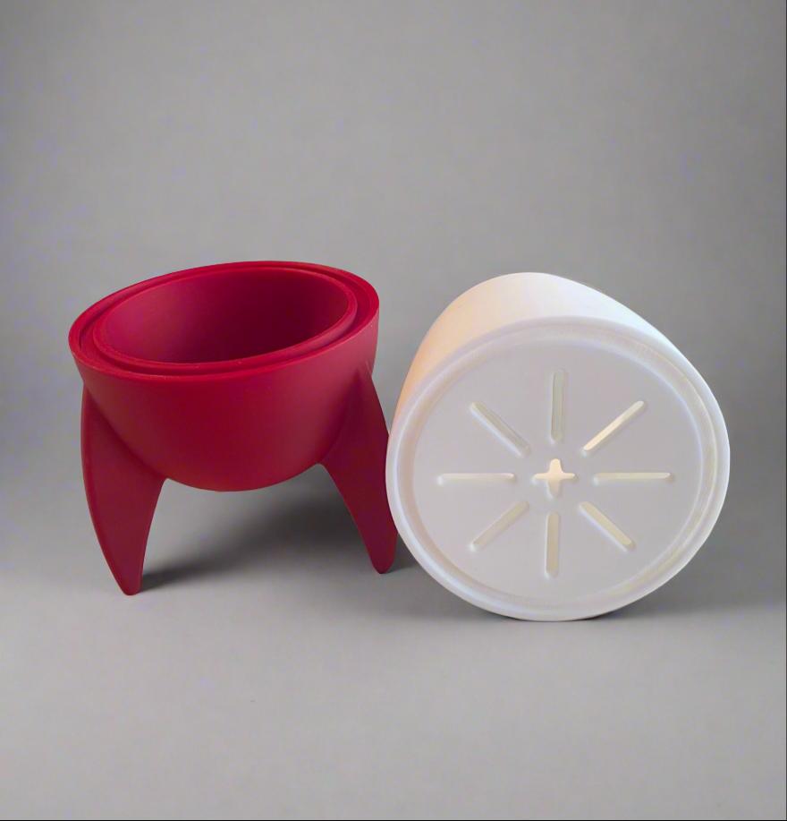 3D Printed Rocket Ship Planter Pot: Sci-Fi Space Decor