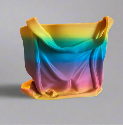 Tote Bag Planter Pot: 3D Printed PLA Indoor Planter