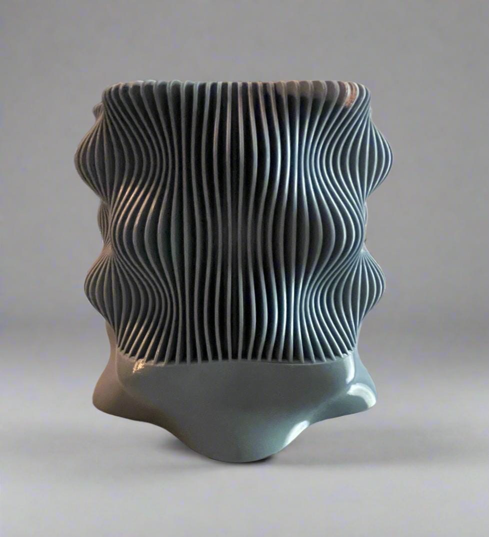 Unda Self Watering Geometric Planter