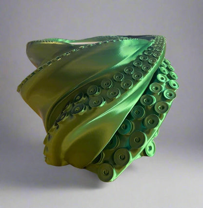 Tentacle Sculpture Planter | 3D Printed PLA Planter, Modern Art